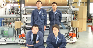 段ロール製造機械の提案・技術営業
